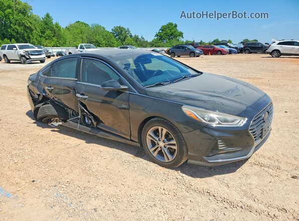 5NPE34AF6JH602865 2018 HYUNDAI SONATA Black 