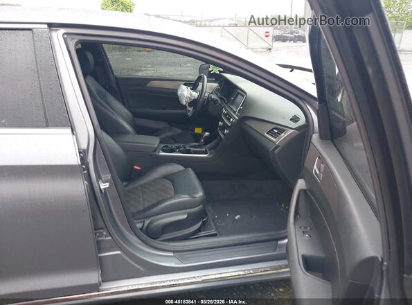 5NPE34AF6JH704165 2018 HYUNDAI SONATA Gray 