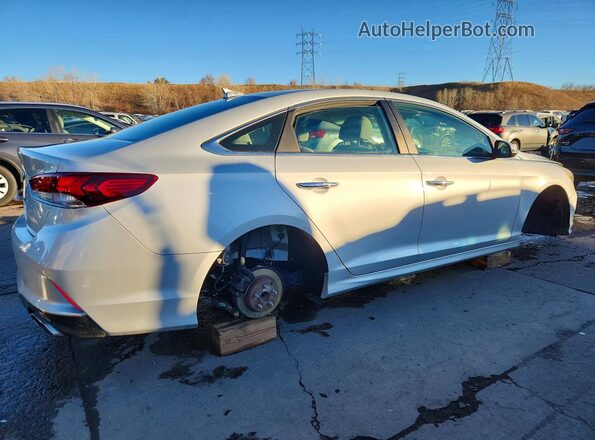 5NPE34AF6KH757031 2019 HYUNDAI SONATA Серебряный Задняя правая четверть