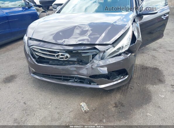 5NPE34AF7GH424330 2016 HYUNDAI SONATA Brown Вид спереду