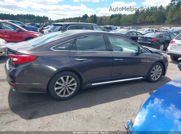 5NPE34AF7GH424330 2016 HYUNDAI SONATA Brown Панорамний вид салону 360°