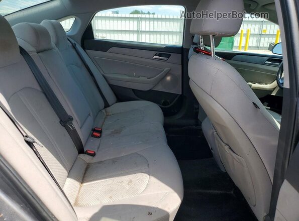 5NPE34AF7JH656658 2018 HYUNDAI SONATA Gray 