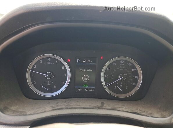 5NPE34AF7JH656658 2018 HYUNDAI SONATA Gray 