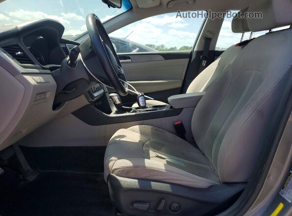 5NPE34AF7JH656658 2018 HYUNDAI SONATA Gray 