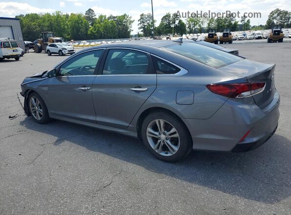 5NPE34AF7JH656658 2018 HYUNDAI SONATA Gray 