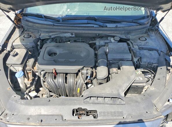 5NPE34AF7JH656658 2018 HYUNDAI SONATA Gray 
