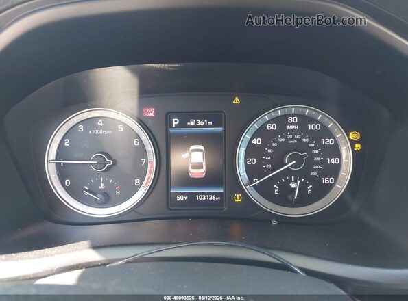 5NPE34AF7JH661570 2018 HYUNDAI SONATA Blue Вид задніх сидінь