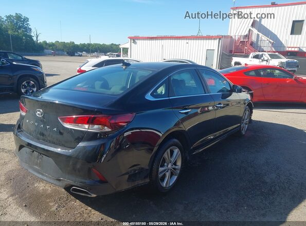 5NPE34AF7KH748791 2019 HYUNDAI SONATA Black უკანა მარჯვენა
