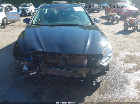 5NPE34AF7KH748791 2019 HYUNDAI SONATA Black წინა ხედი