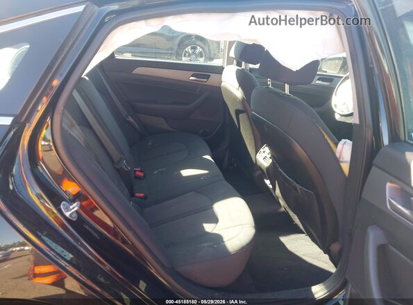 5NPE34AF7KH748791 2019 HYUNDAI SONATA Black VIN კოდის სტიკერის ხედი