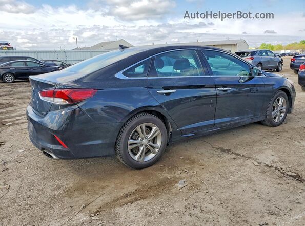 5NPE34AF7KH753442 2019 HYUNDAI SONATA Black Հետևի աջ