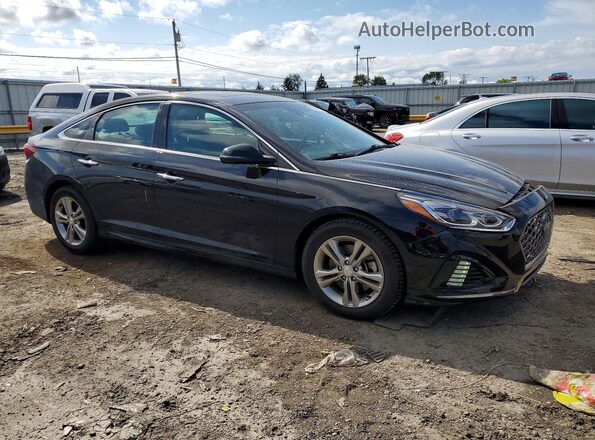 5NPE34AF7KH753442 2019 HYUNDAI SONATA Black Առջևի աջ
