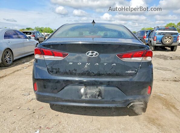 5NPE34AF7KH753442 2019 HYUNDAI SONATA Black Հետևի տեսք