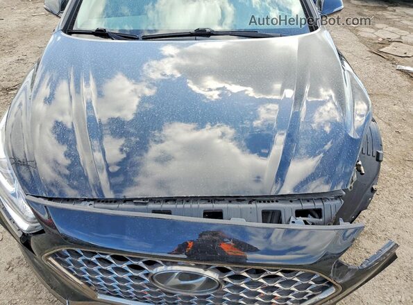 5NPE34AF7KH753442 2019 HYUNDAI SONATA Black Սալոնի հետևի տեսք