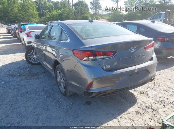 5NPE34AF7KH761153 2019 HYUNDAI SONATA Gray Հետևի ձախ