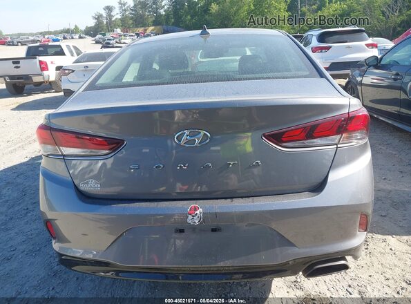 5NPE34AF7KH761153 2019 HYUNDAI SONATA Gray 
