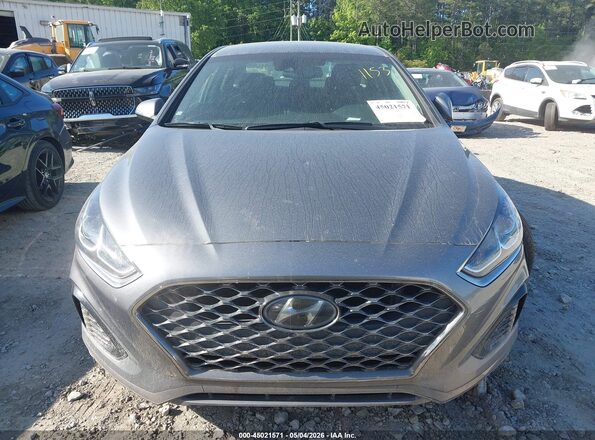 5NPE34AF7KH761153 2019 HYUNDAI SONATA Gray Սարքավորումների վահանակի տեսք