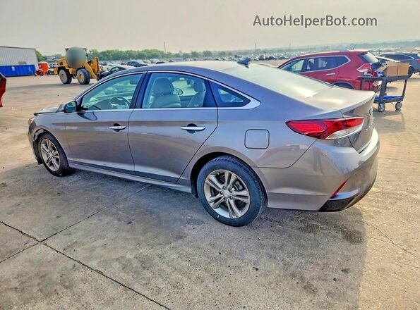 5NPE34AF7KH820850 2019 HYUNDAI SONATA Gray Задня ліва чверть