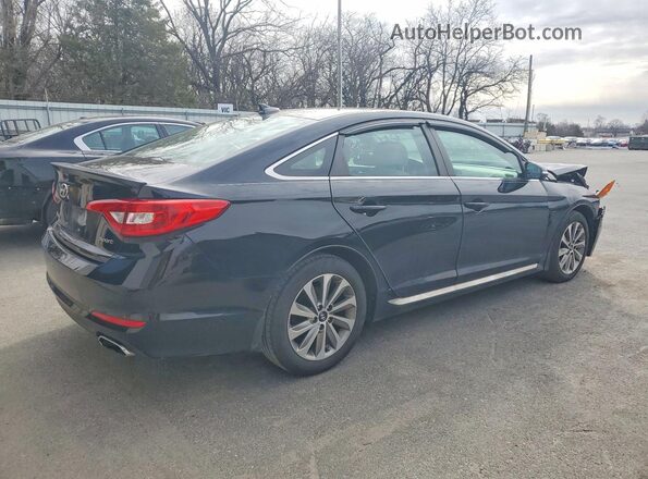 5NPE34AF8GH318775 2016 HYUNDAI SONATA Black 