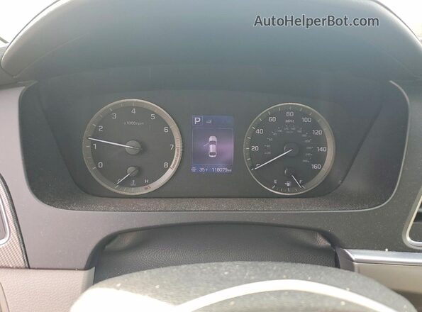 5NPE34AF8GH318775 2016 HYUNDAI SONATA Black 