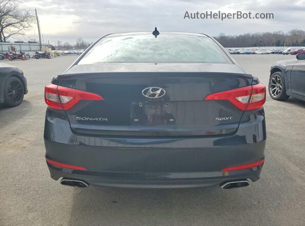 5NPE34AF8GH318775 2016 HYUNDAI SONATA Black 