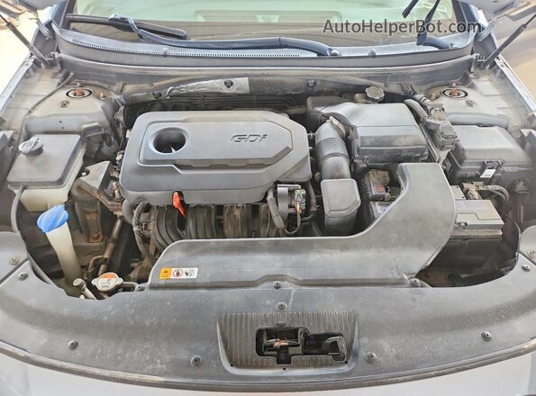 5NPE34AF8GH319666 2016 HYUNDAI SONATA Gray 