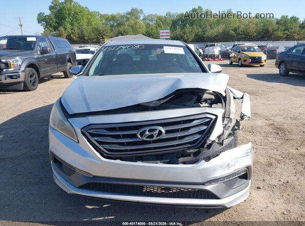 5NPE34AF8GH434171 2016 HYUNDAI SONATA Silver Instrument cluster view