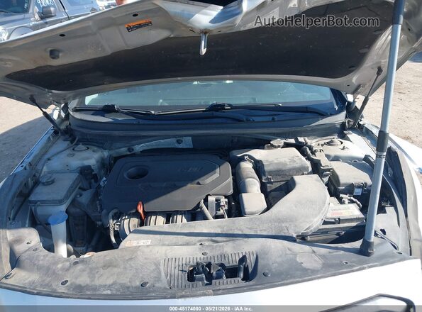 5NPE34AF8GH434171 2016 HYUNDAI SONATA Silver Rear view