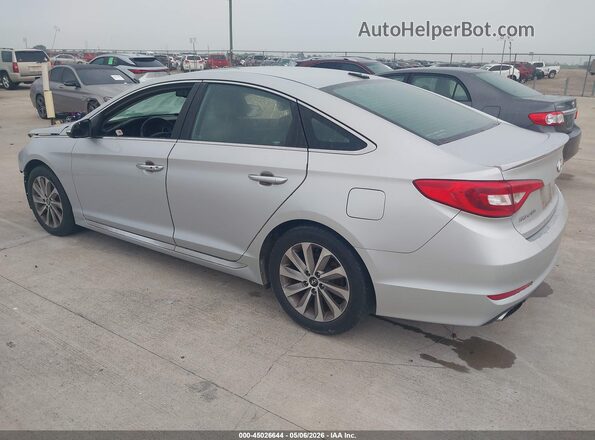 5NPE34AF8HH470315 2017 HYUNDAI SONATA Silver 