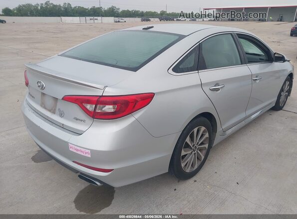 5NPE34AF8HH470315 2017 HYUNDAI SONATA Silver 