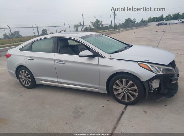 5NPE34AF8HH470315 2017 HYUNDAI SONATA Silver 