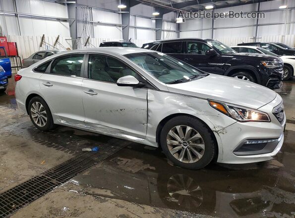 5NPE34AF8HH521506 2017 HYUNDAI SONATA Silver 