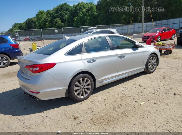 5NPE34AF8HH551072 2017 HYUNDAI SONATA Silver უკანა მარჯვენა