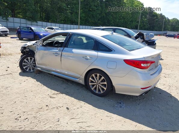 5NPE34AF8HH551072 2017 HYUNDAI SONATA Silver უკანა მარცხენა