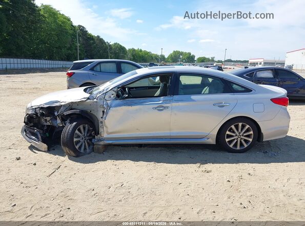 5NPE34AF8HH551072 2017 HYUNDAI SONATA Silver 