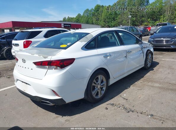 5NPE34AF8JH652117 2018 HYUNDAI SONATA White 