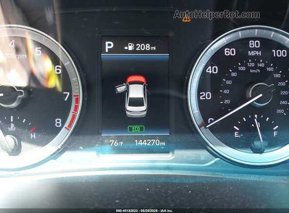 5NPE34AF8JH652117 2018 HYUNDAI SONATA White 