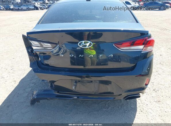 5NPE34AF8JH660234 2018 HYUNDAI SONATA Черный 