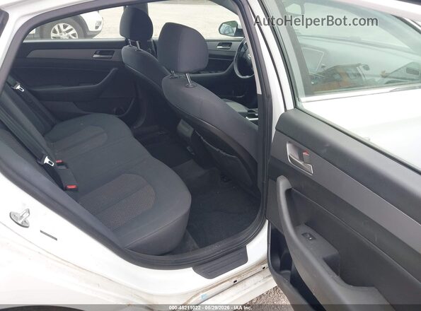 5NPE34AF8JH661755 2018 HYUNDAI SONATA White Vista de la etiqueta del VIN