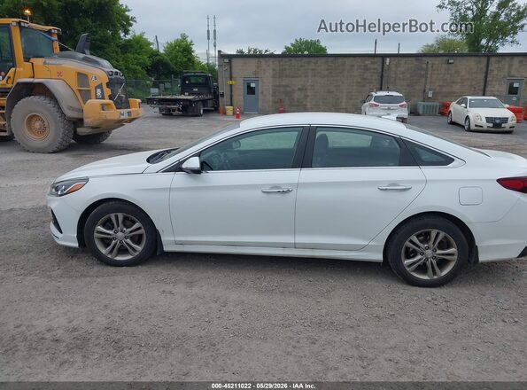 5NPE34AF8JH661755 2018 HYUNDAI SONATA White Vista interior de 360 grados