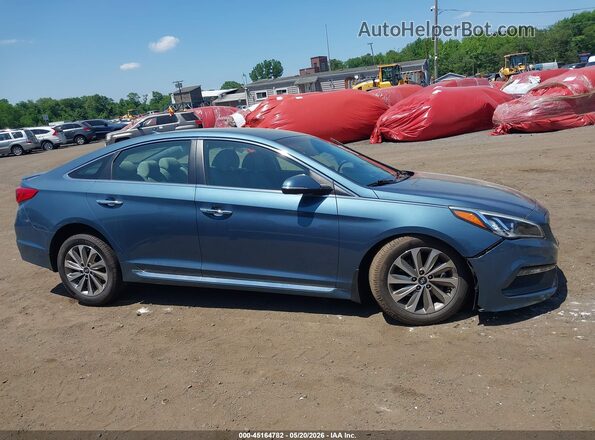 5NPE34AF9GH422661 2016 HYUNDAI SONATA Gray 