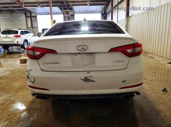 5NPE34AF9HH484854 2017 HYUNDAI SONATA White Vista trasera