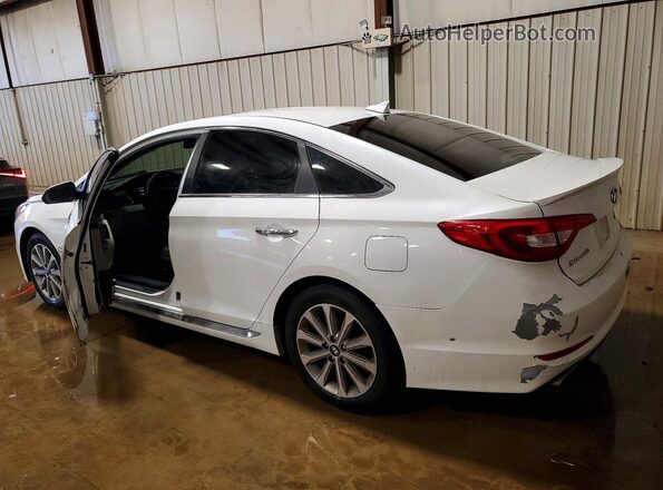 5NPE34AF9HH484854 2017 HYUNDAI SONATA White Trasero izquierdo