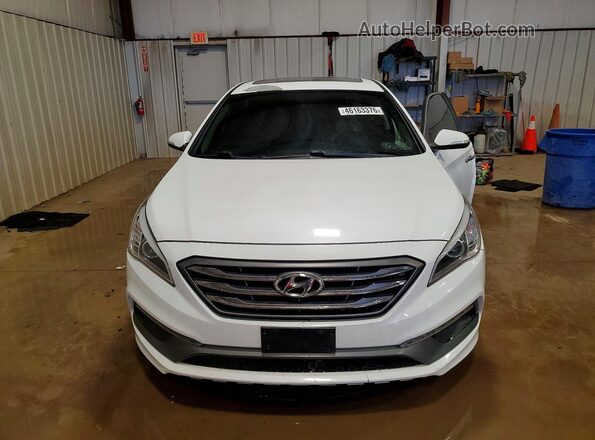 5NPE34AF9HH484854 2017 HYUNDAI SONATA White Vista frontal
