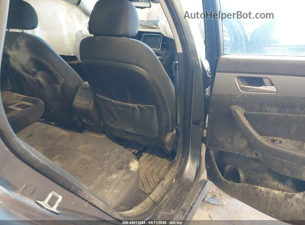 5NPE34AF9JH665538 2018 HYUNDAI SONATA Gray VIN sticker view