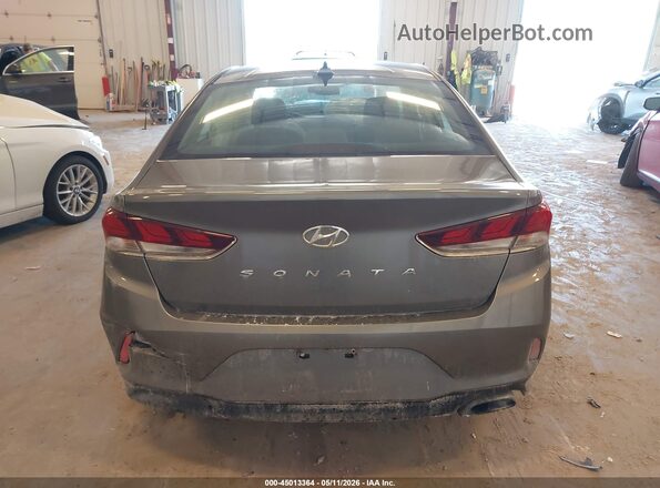 5NPE34AF9JH665538 2018 HYUNDAI SONATA Gray 