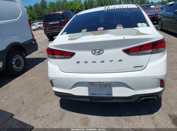 5NPE34AF9JH694375 2018 HYUNDAI SONATA White 