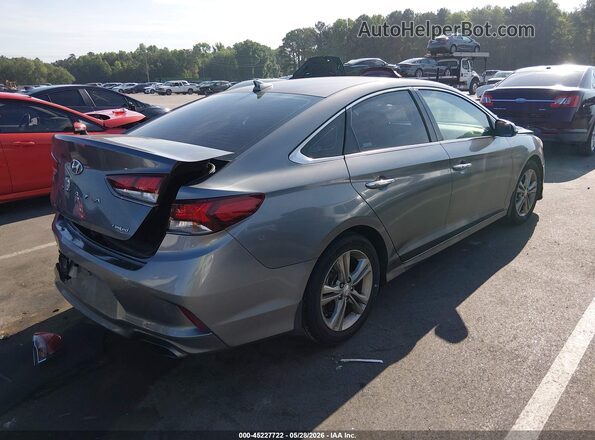 5NPE34AF9JH696112 2018 HYUNDAI SONATA Silver Tył prawy