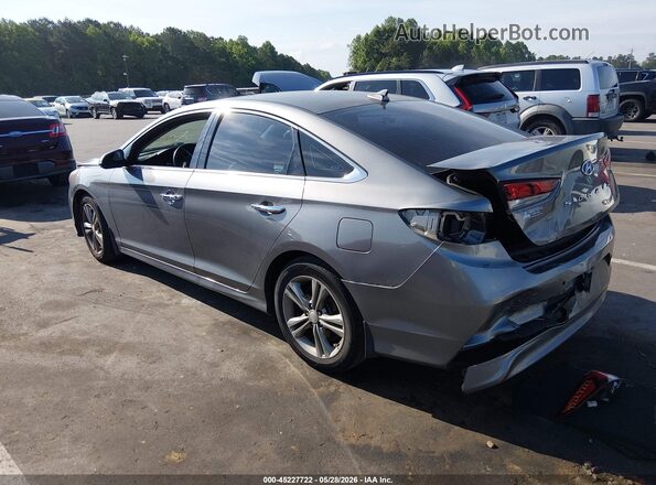 5NPE34AF9JH696112 2018 HYUNDAI SONATA Silver Tył lewy