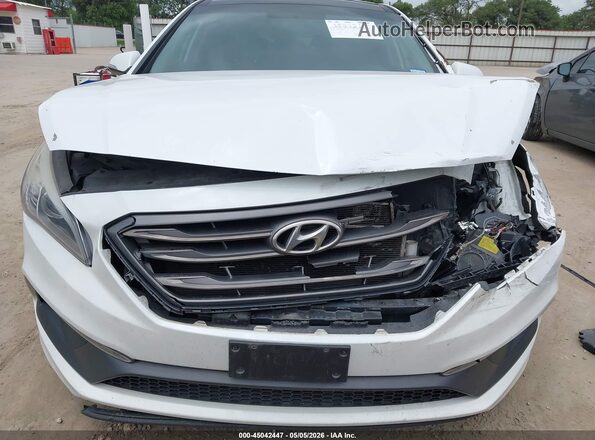 5NPE34AFXGH299873 2016 HYUNDAI SONATA White წინა ხედი